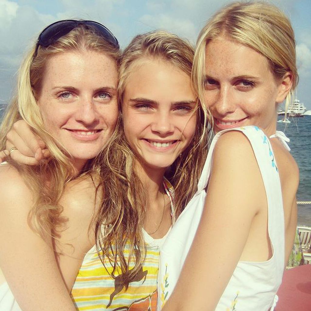 Chloe, Cara und Poppy Delevingne