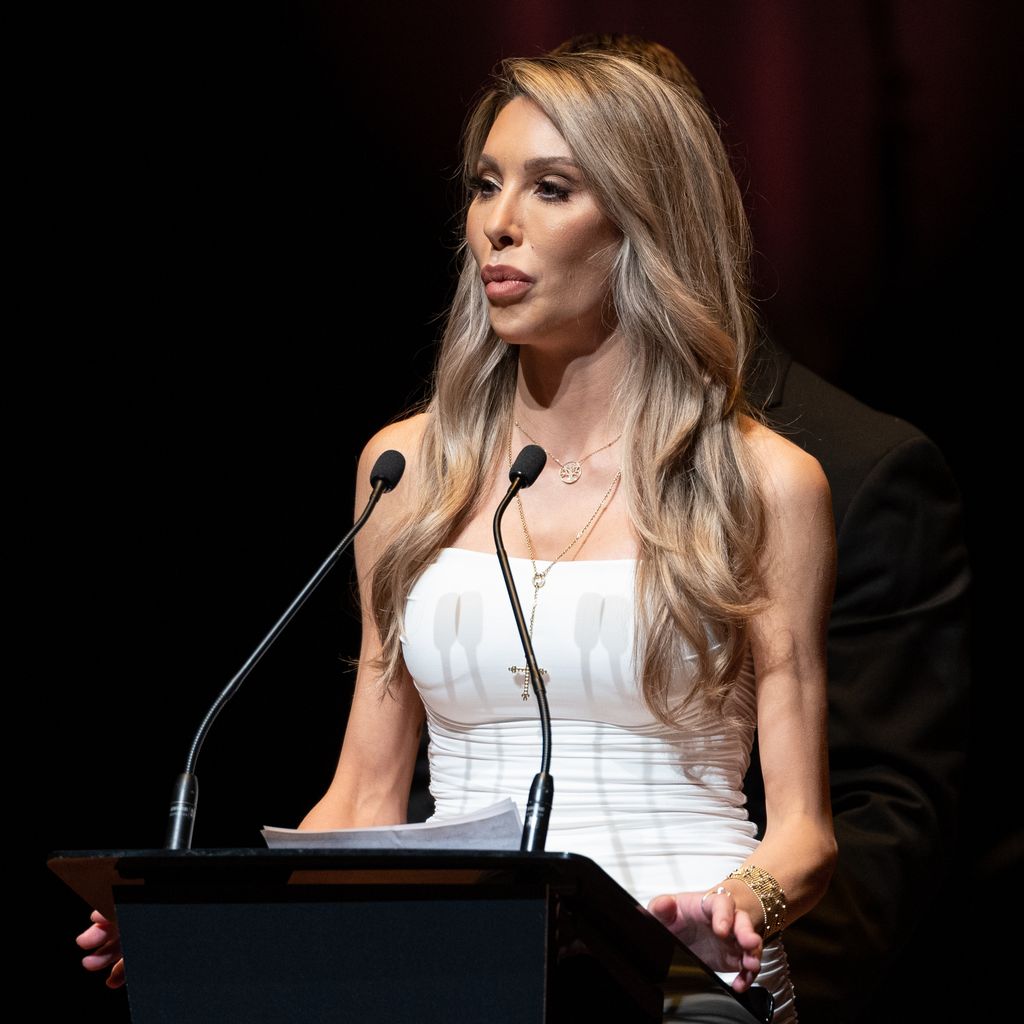 Chloe Lattanzi bei der staatlichen Gedenkfeier für Olivia Newton-John