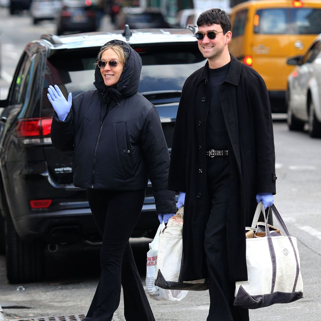 Chloë Sevigny und Siniša Mačković in New York, März 2020