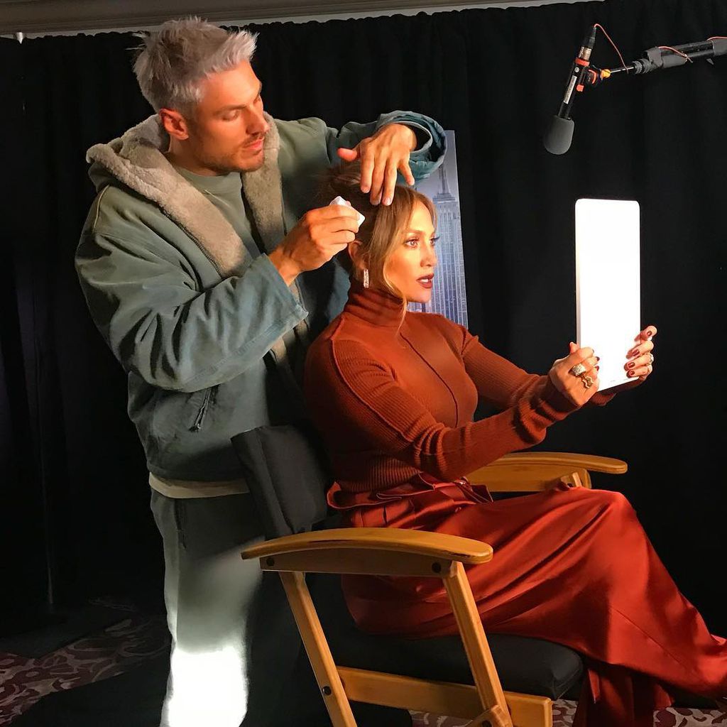 Chris Appleton und Jennifer Lopez, Oktober 2018