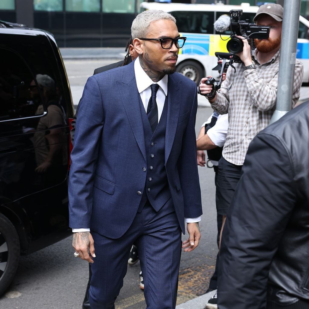 Chris Brown im Juni 2025 vor dem Londoner Crown Court