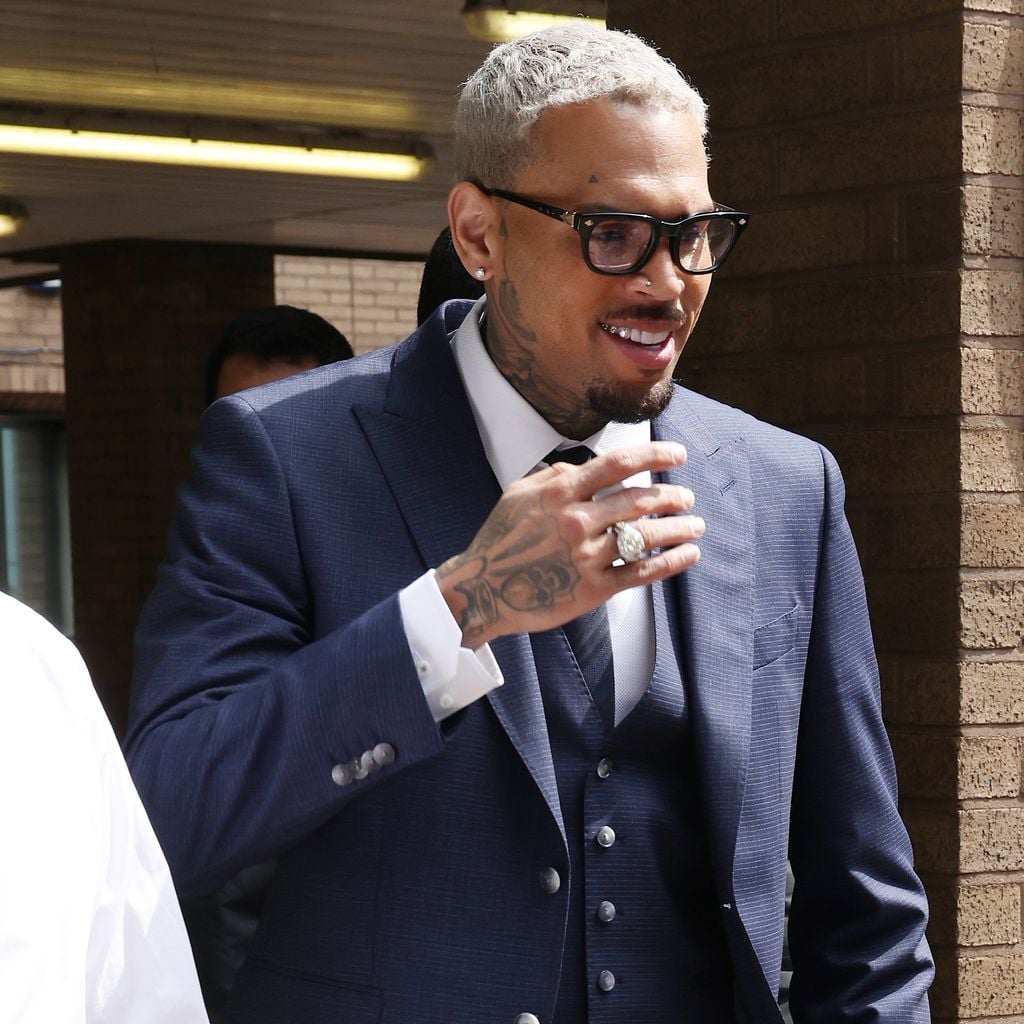 Chris Brown im Juni 2025 vor dem Crown Court in London