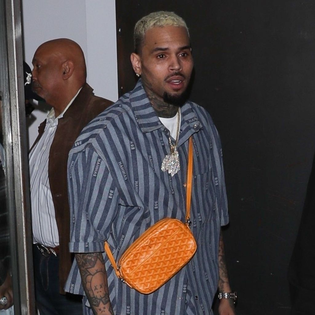 Chris Brown, im Februar 2024
