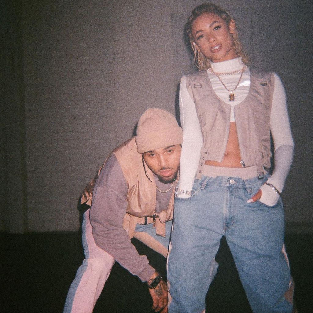 Chris Brown und DaniLeigh im Juni 2019