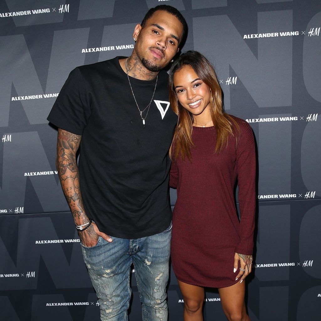 Chris Brown und Karrueche Tran 2014 in Hollywood