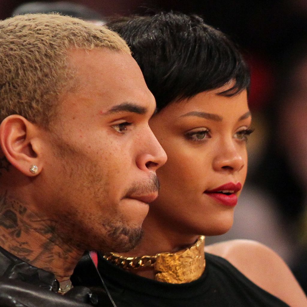 Chris Brown und Rihanna im Jahr 2012
