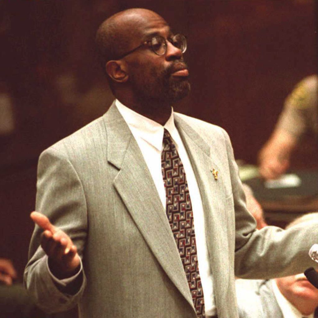 Chris Darden im Prozess gegen O. J. Simpson