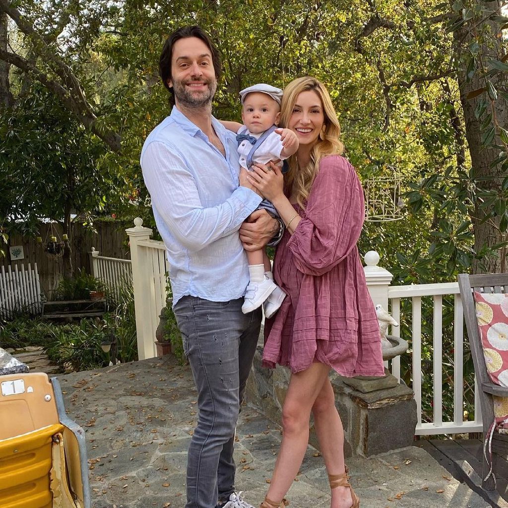Chris D'Elia und Kristin Taylor mit ihrem Sohn