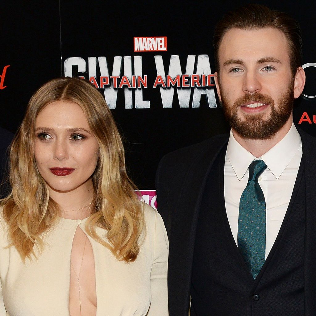 Elizabeth Olsen und Chris Evans