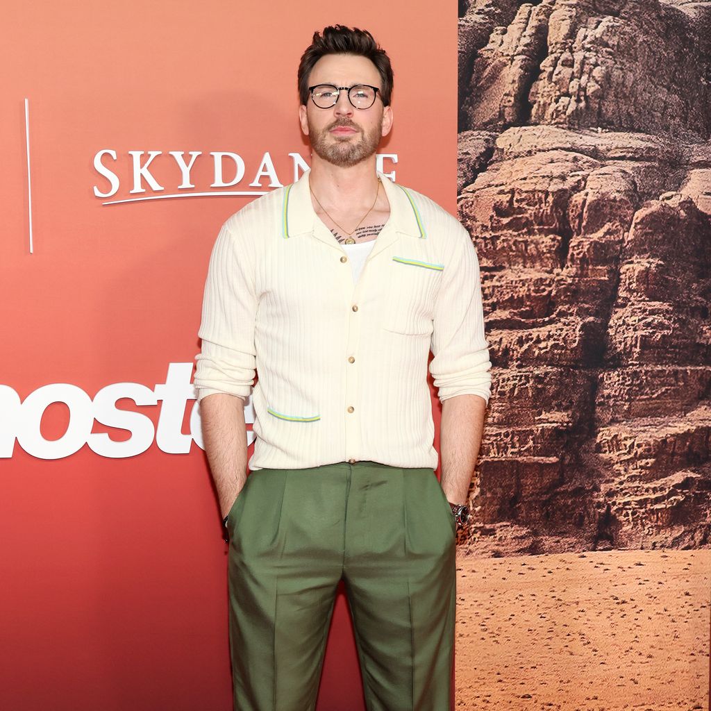 Chris Evans bei der Premiere von "Ghosted"