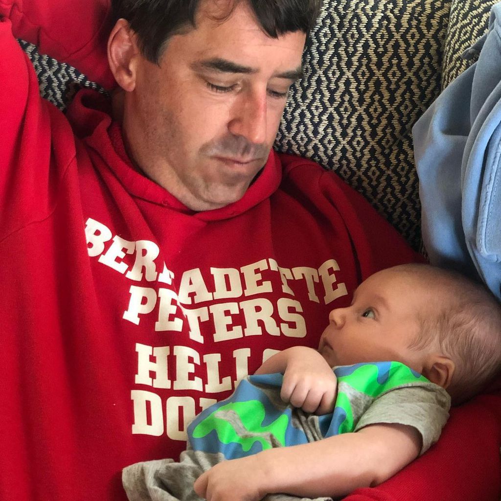 Chris Fischer mit seinem Sohn Gene David