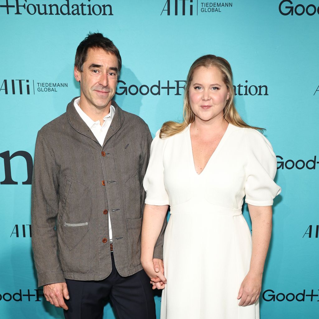 Chris Fischer und Amy Schumer bei der Good+Foundation-Gala im Carnegie Hall, New York, 18. Oktober 2023