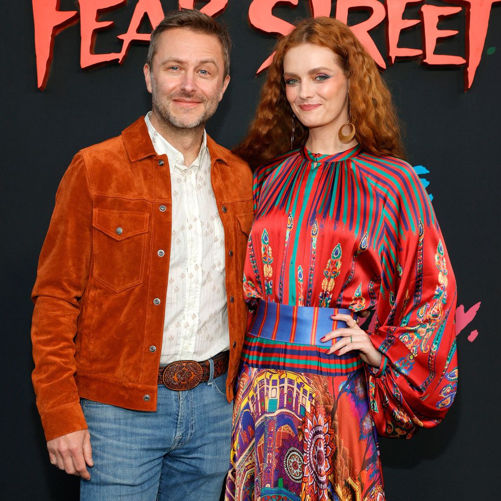 Chris Hardwick und Lydia Hearst im Juli 2021 in Los Angeles