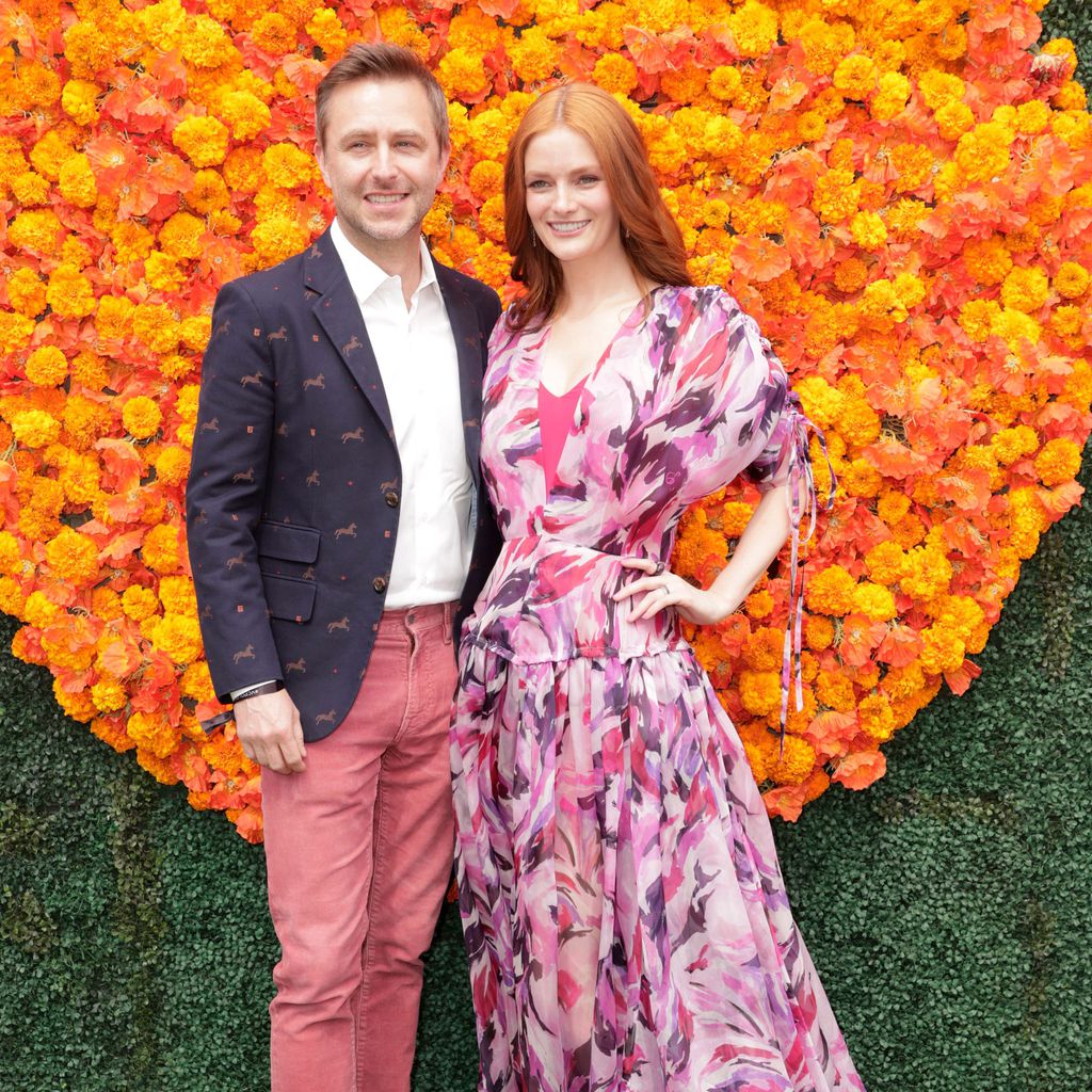 Chris Hardwick und Lydia Hearst im Oktober 2021 in Pacific Palisades