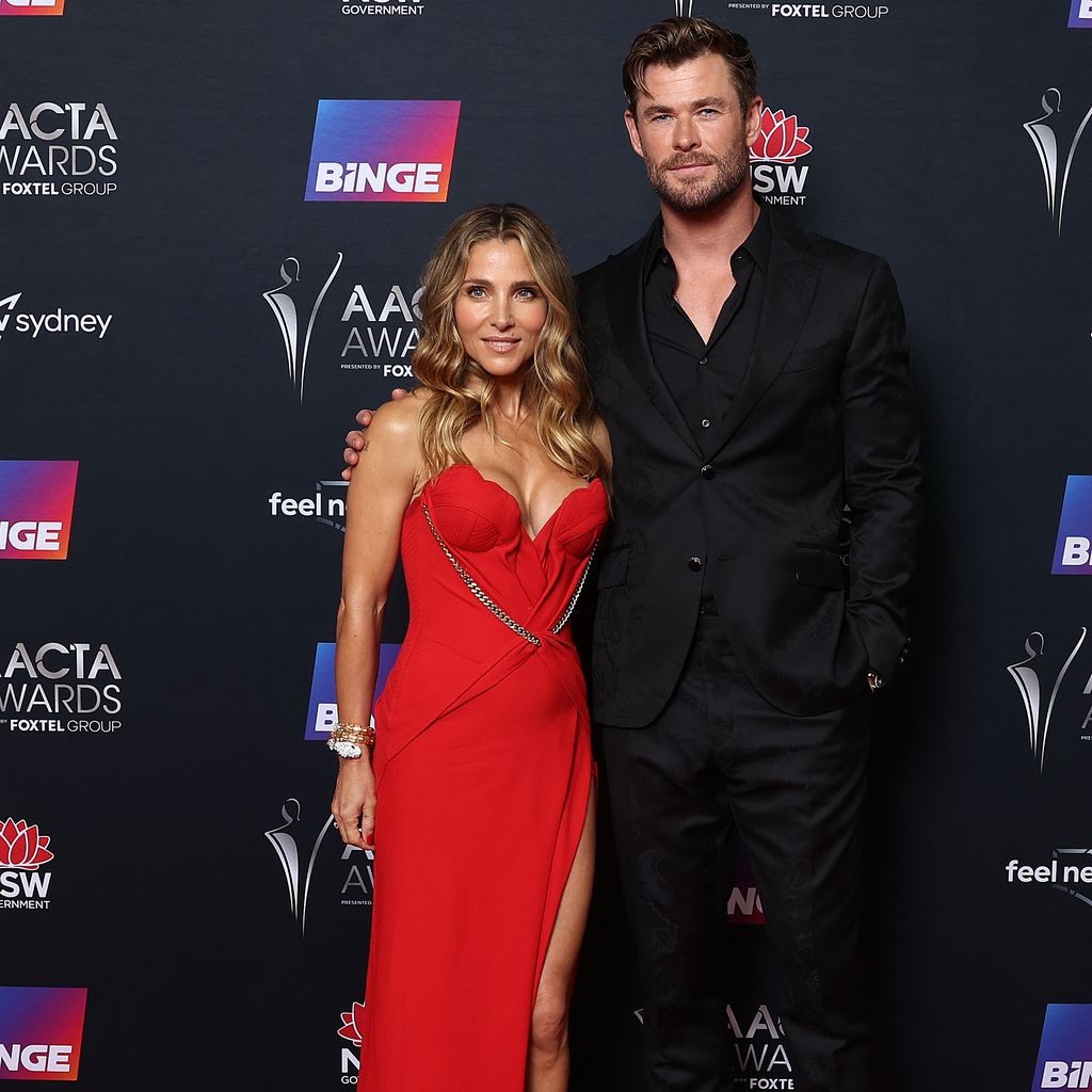 Chris Hemsworth, Schauspieler und Ehefrau Elsa Pataky