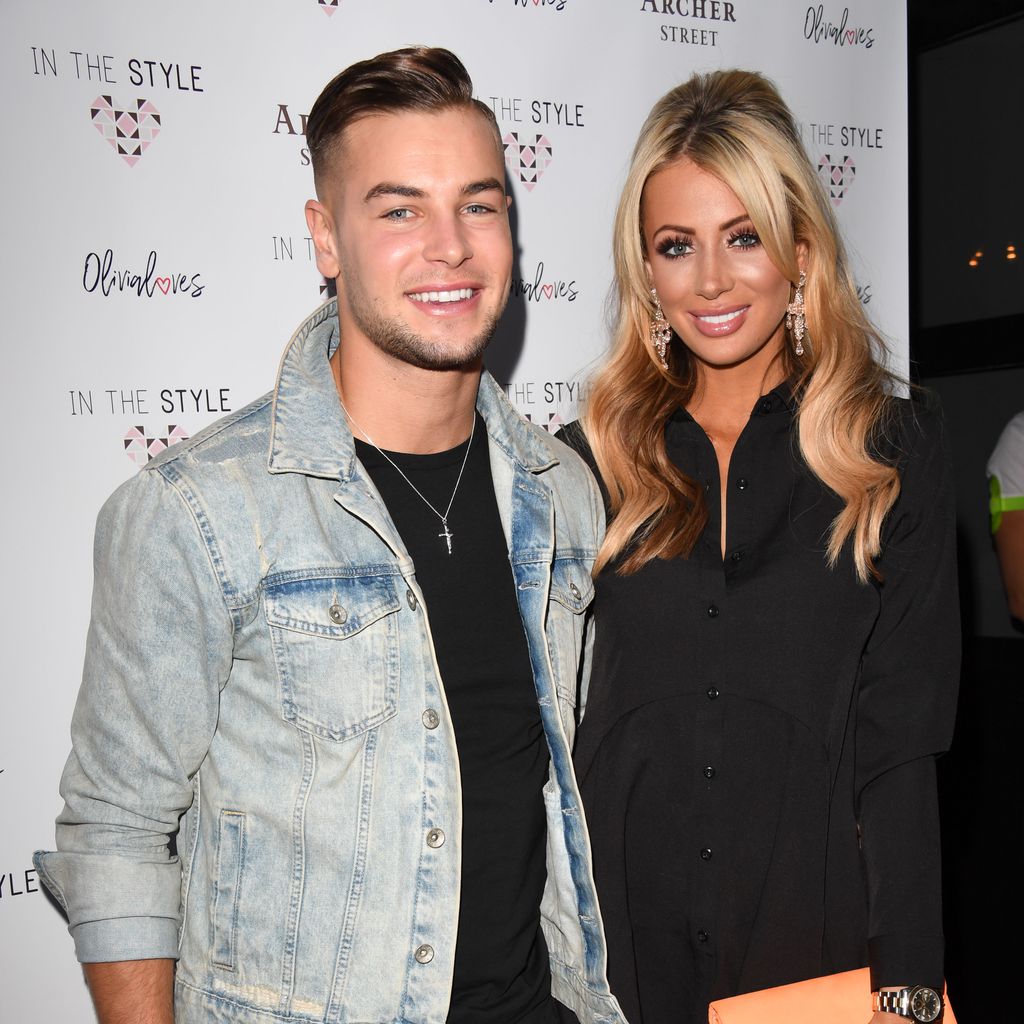 Chris Hughes und Olivia Attwood, Reality-TV-Teilnehmer aus UK