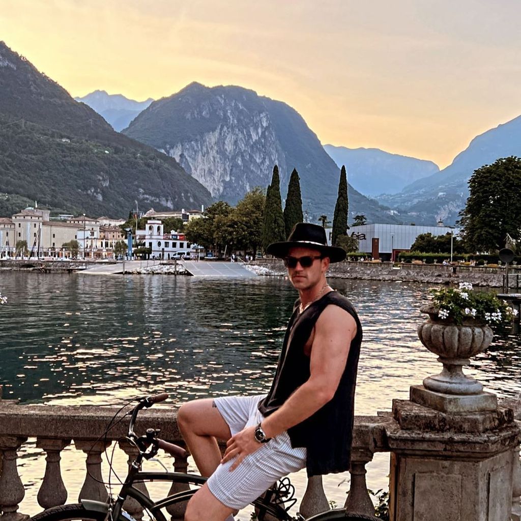 Chris Jebens im Italien-Urlaub
