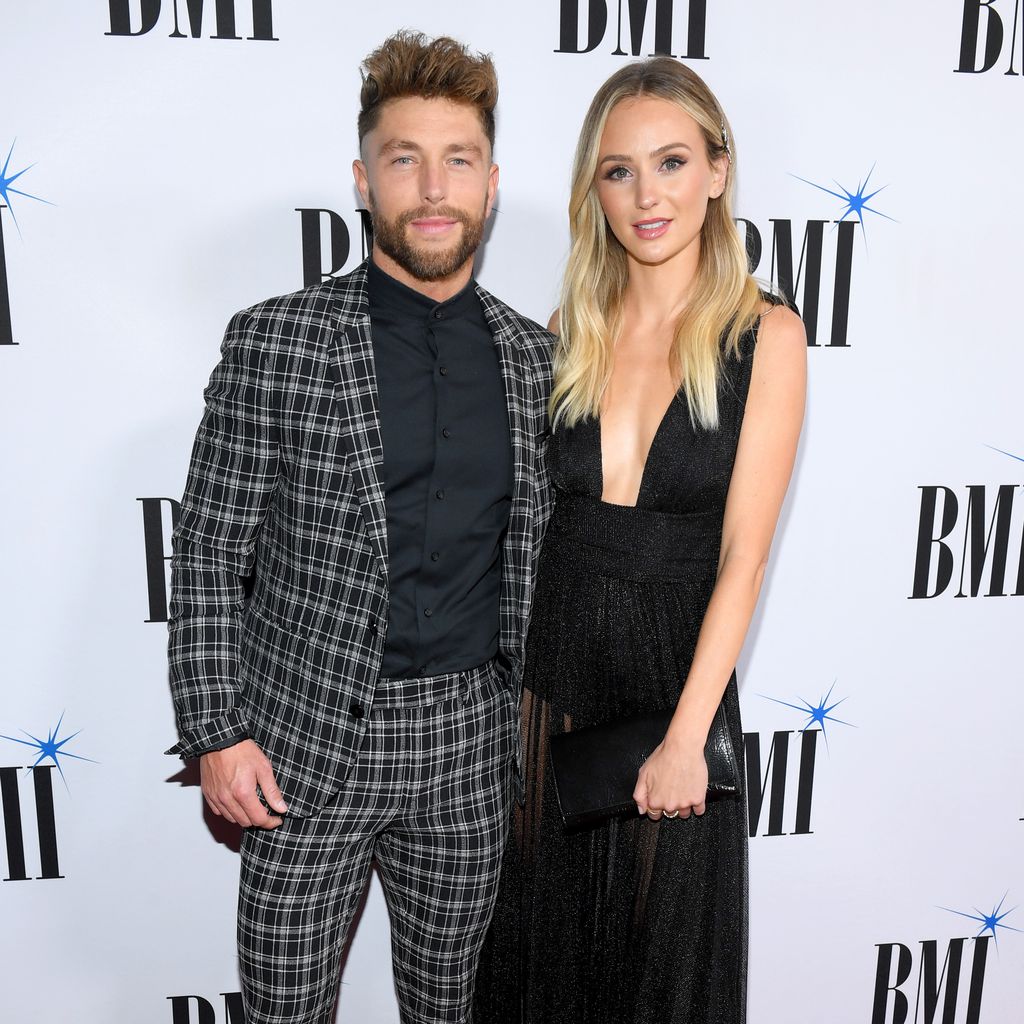 Chris Lane und Lauren Bushnell bei den BMI Country Awards in Nashville, November 2018
