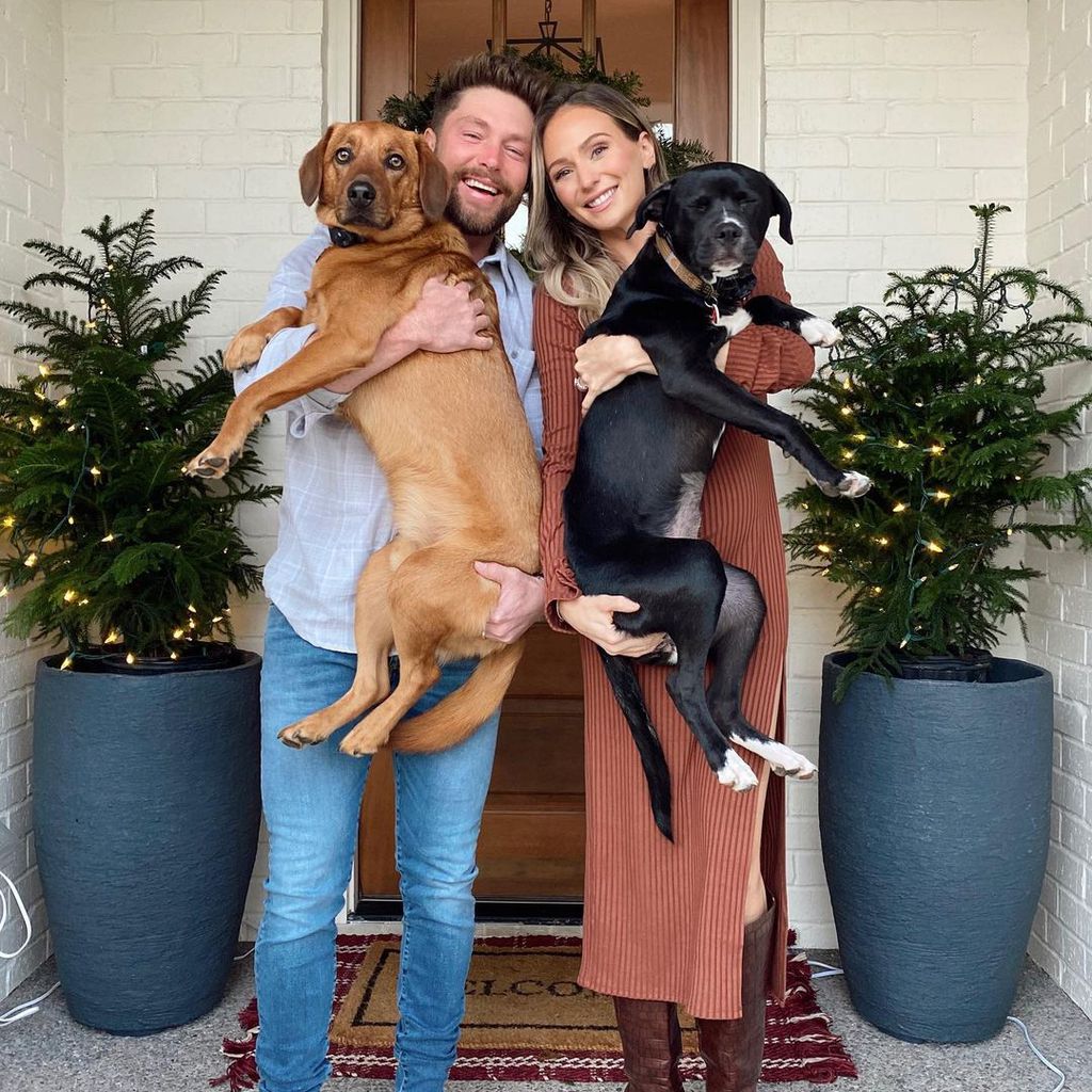 Chris Lane und Lauren Bushnell im November 2020