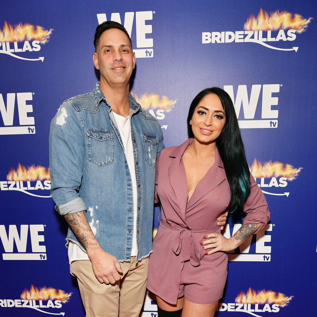 Chris Larangeira und Angelina Pivarnick im März 2019 in New York