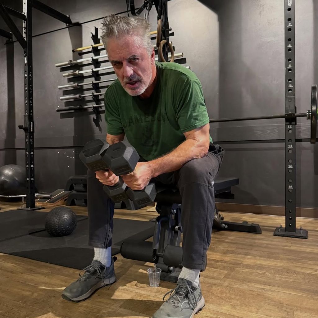 Chris Noth zeigt sich im Januar 2026 beim Training