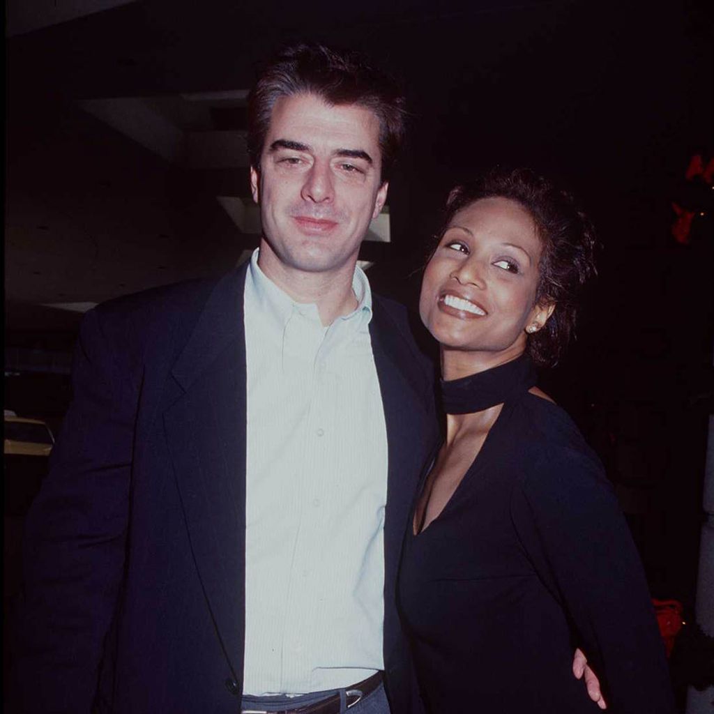 Chris Noth und Beverly Johnson, 1994