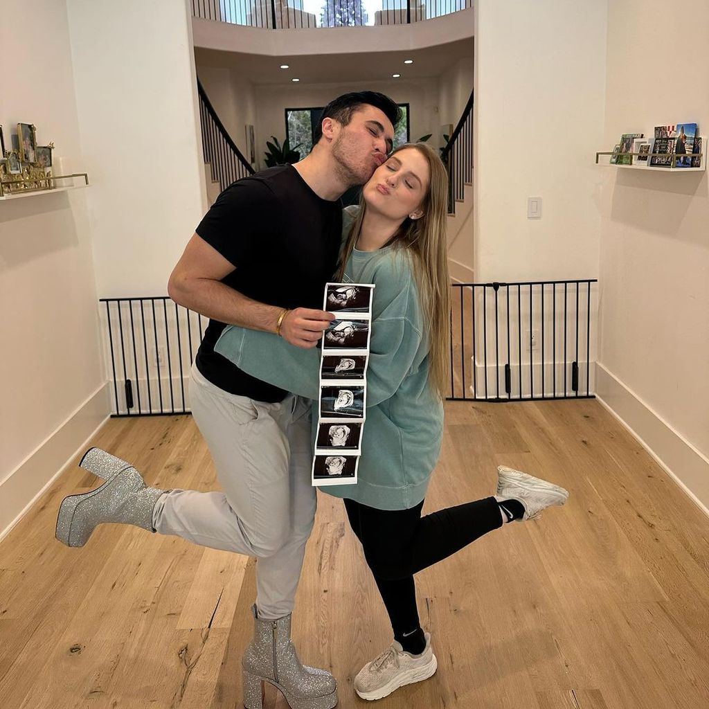 Chris Olsen und Meghan Trainor im Januar 2023