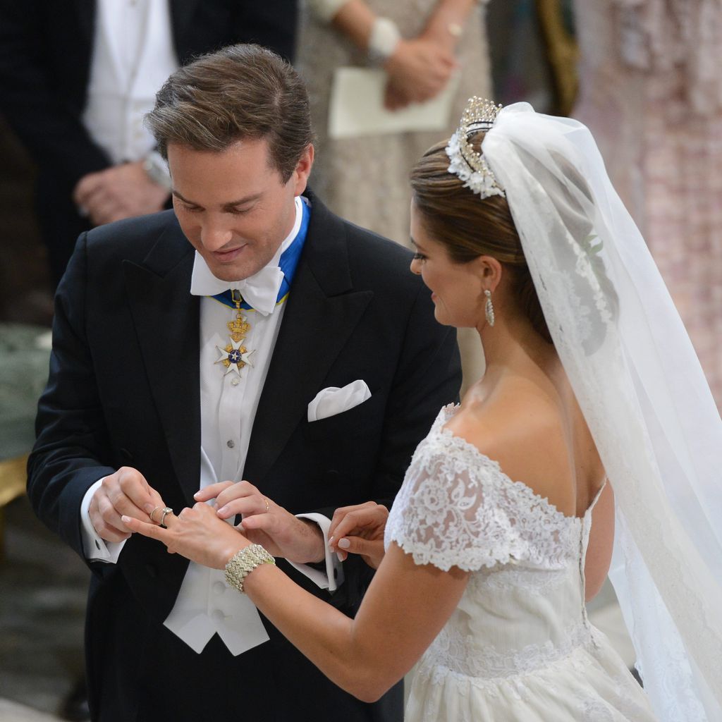 Chris O'Neill und Madeleine von Schweden bei ihrer Hochzeit