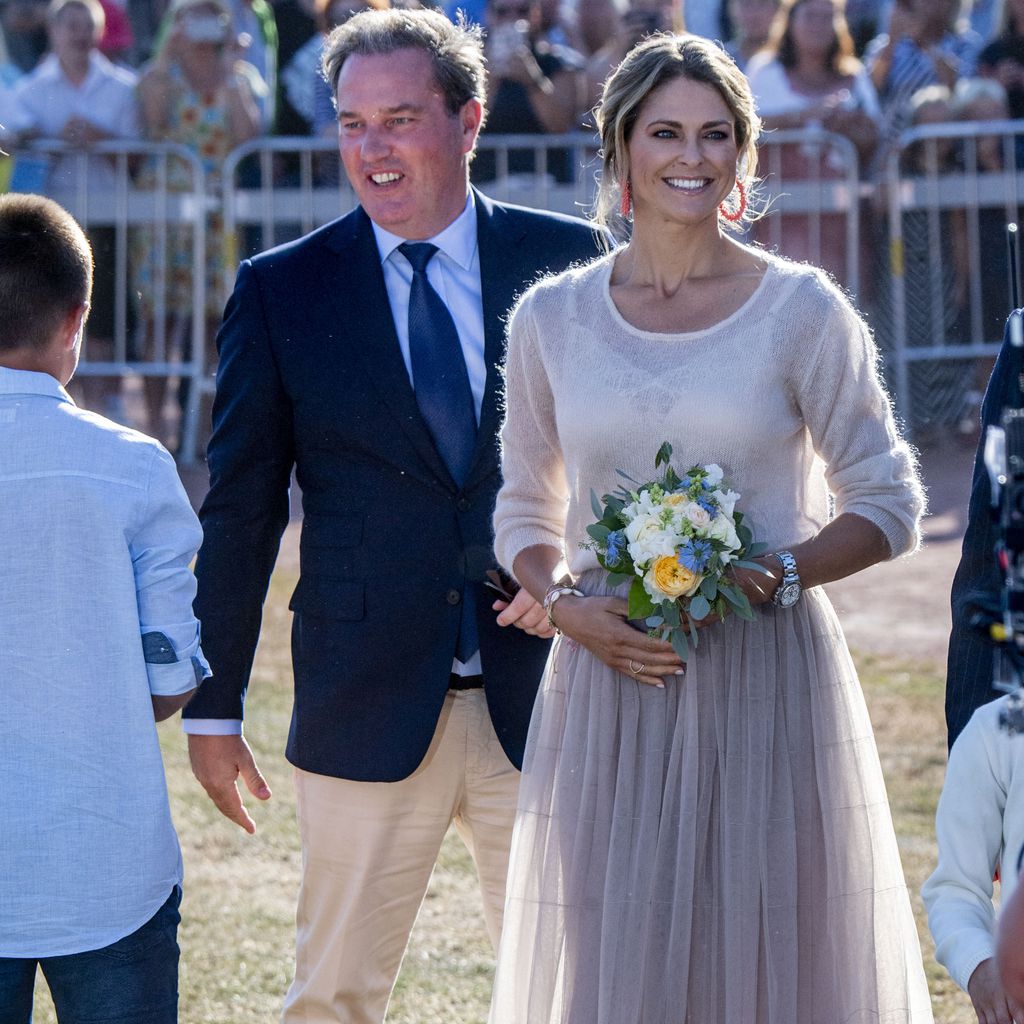 Chris O'Neill und Prinzessin Madeleine von Schweden im Jahr 2019