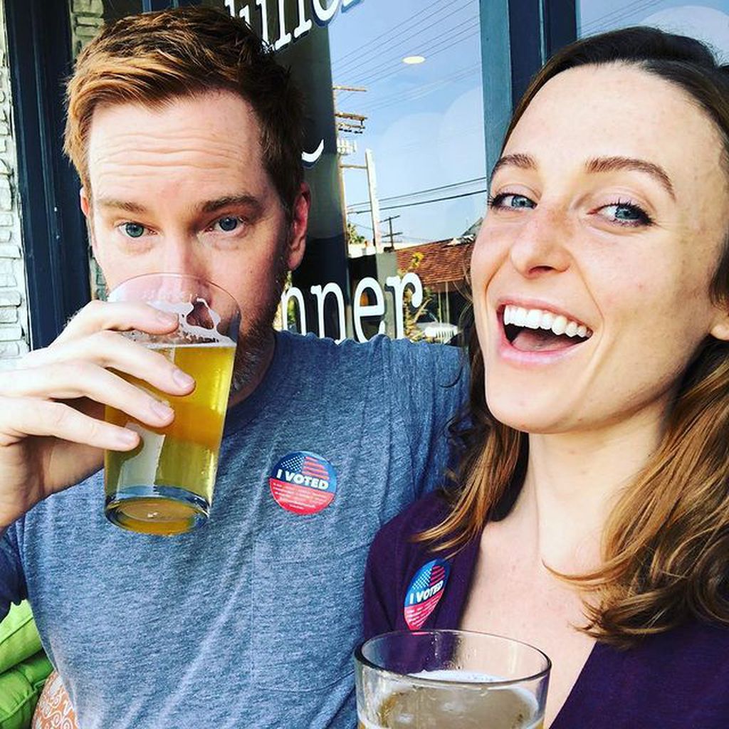 Chris Owen mit seiner Frau Dayna