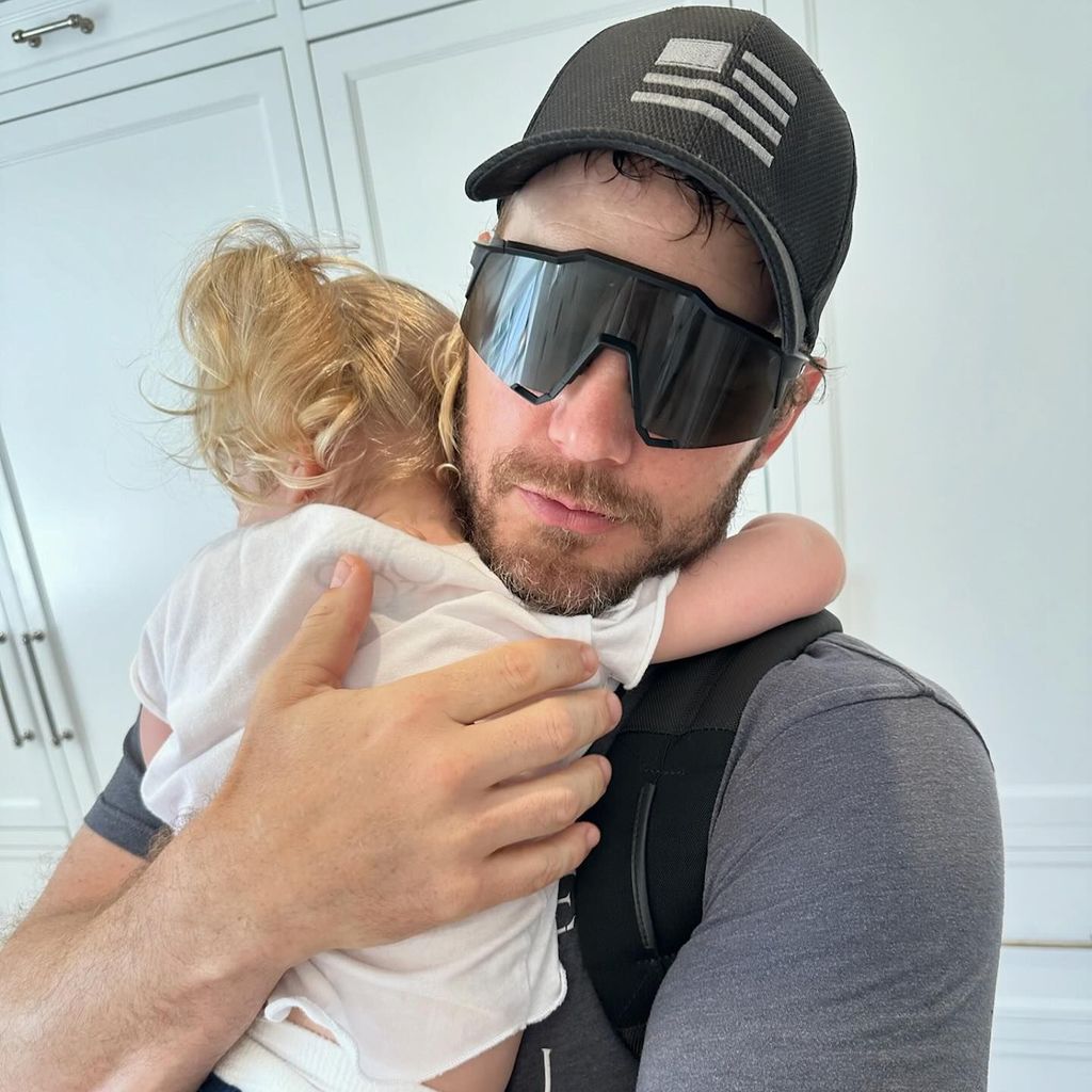 Chris Pratt und seine Tochter Eloise im August 2024