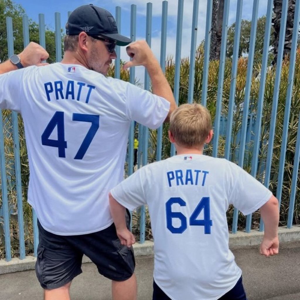 Chris Pratt und sein Sohn Jack