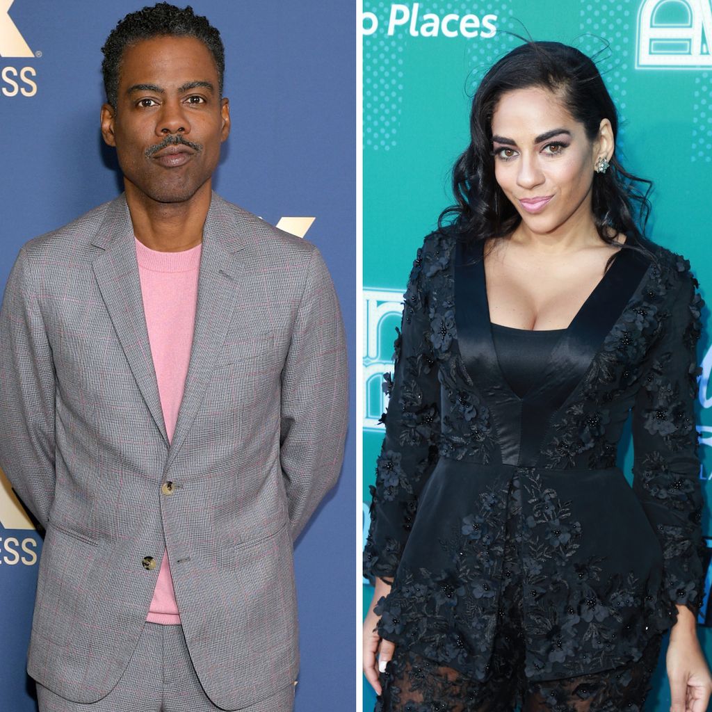 Chris Rock und Sharon Carpenter Collage