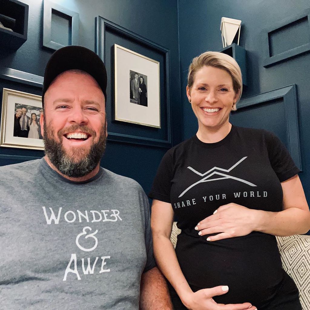 Chris Sullivan und seine Frau Rachel im Juni 2020