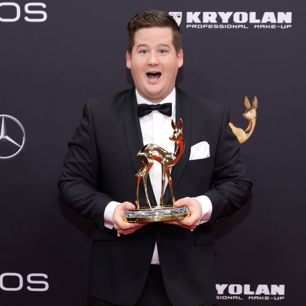 Chris Tall bei der Verleihung des Bambi, November 2019