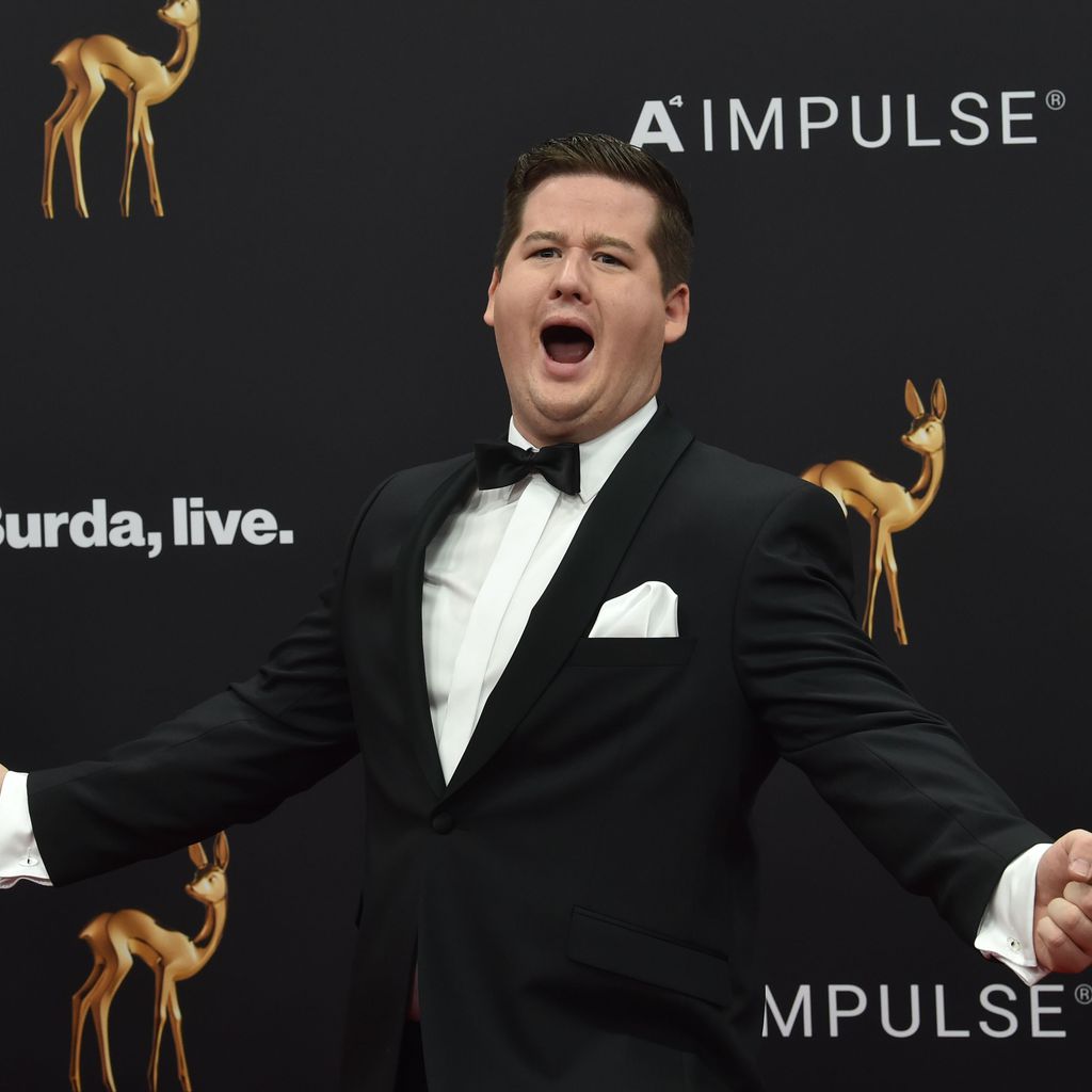 Chris Tall beim Bambi in Baden-Baden im November 2019