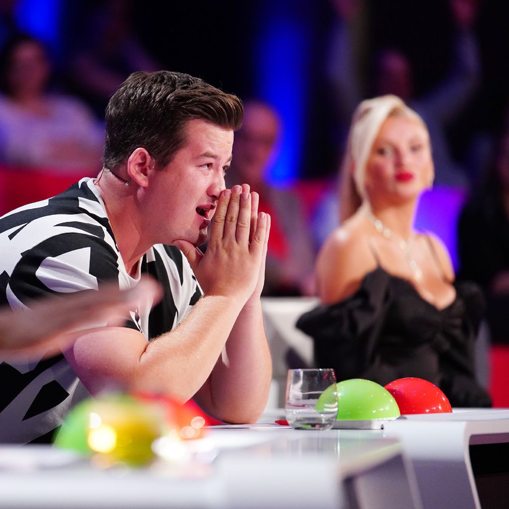 Chris Tall und Evelyn Burdecki bei "Das Supertalent"