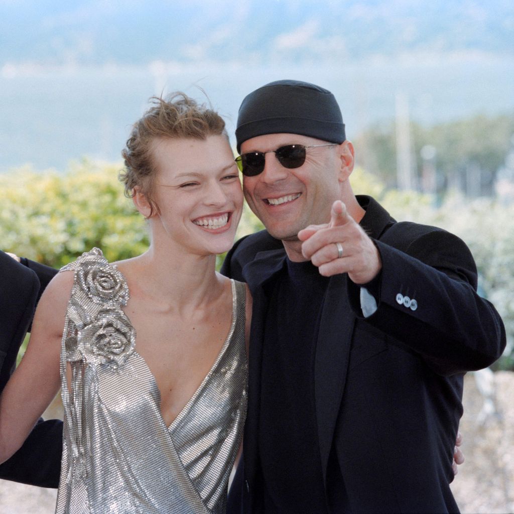 Chris Tucker, Milla Jovovich und Bruce Willis bei der Premiere von "Das fünfte Element" in Cannes