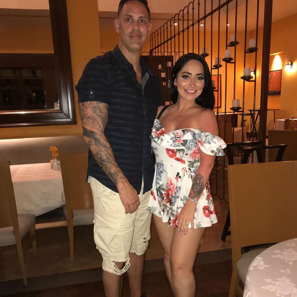 Chris Larangeira und Angelina Pivarnick