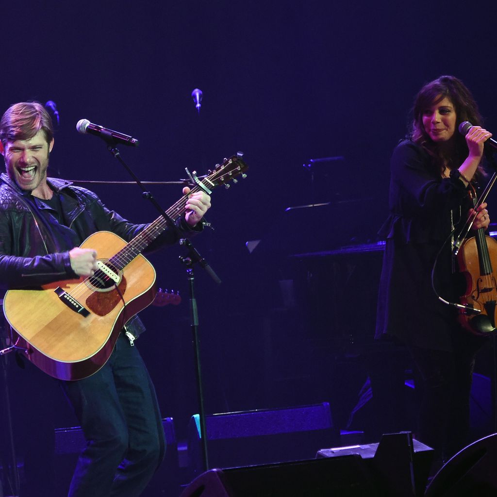 Chris Carmack und Erin Slaver bei einem Auftritt in Nashville