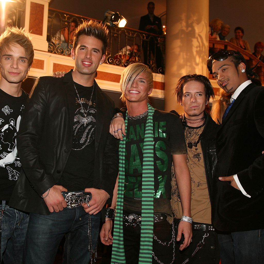 Chris Watrin, Jay Kahn, Richie Stringini, Izzy Gallegos und Michael Johnson in München 2007