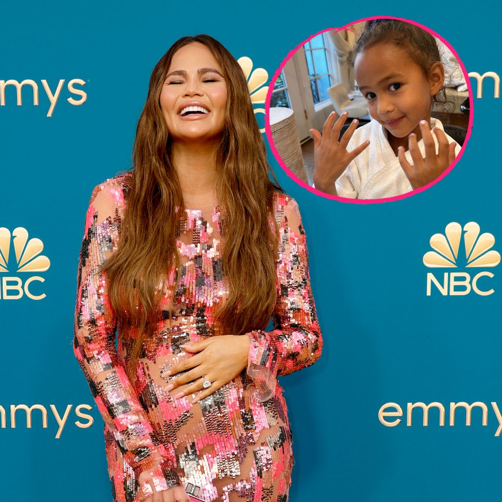 Chrissy Teigen und ihre Tochter Luna