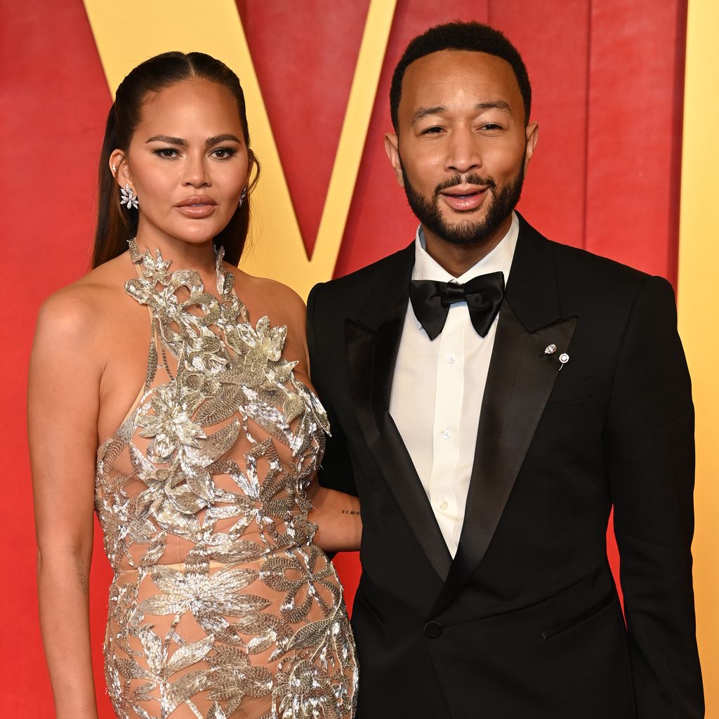 Chrissy Teigen und John Legend bei der Vanity Fair Oscar Party, März 2024