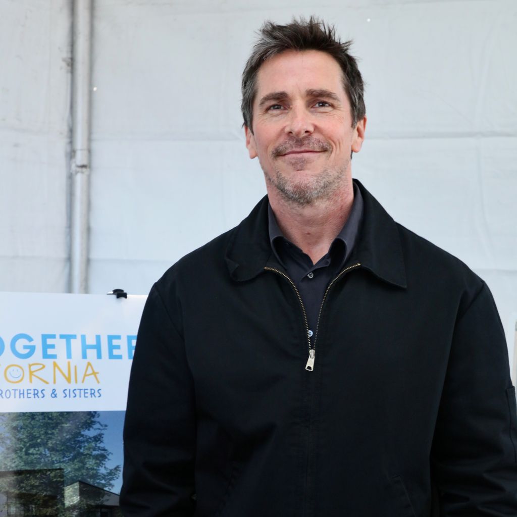 Bei Together California: Christian Bale beim Spatenstich des Foster Care Center in Palmdale