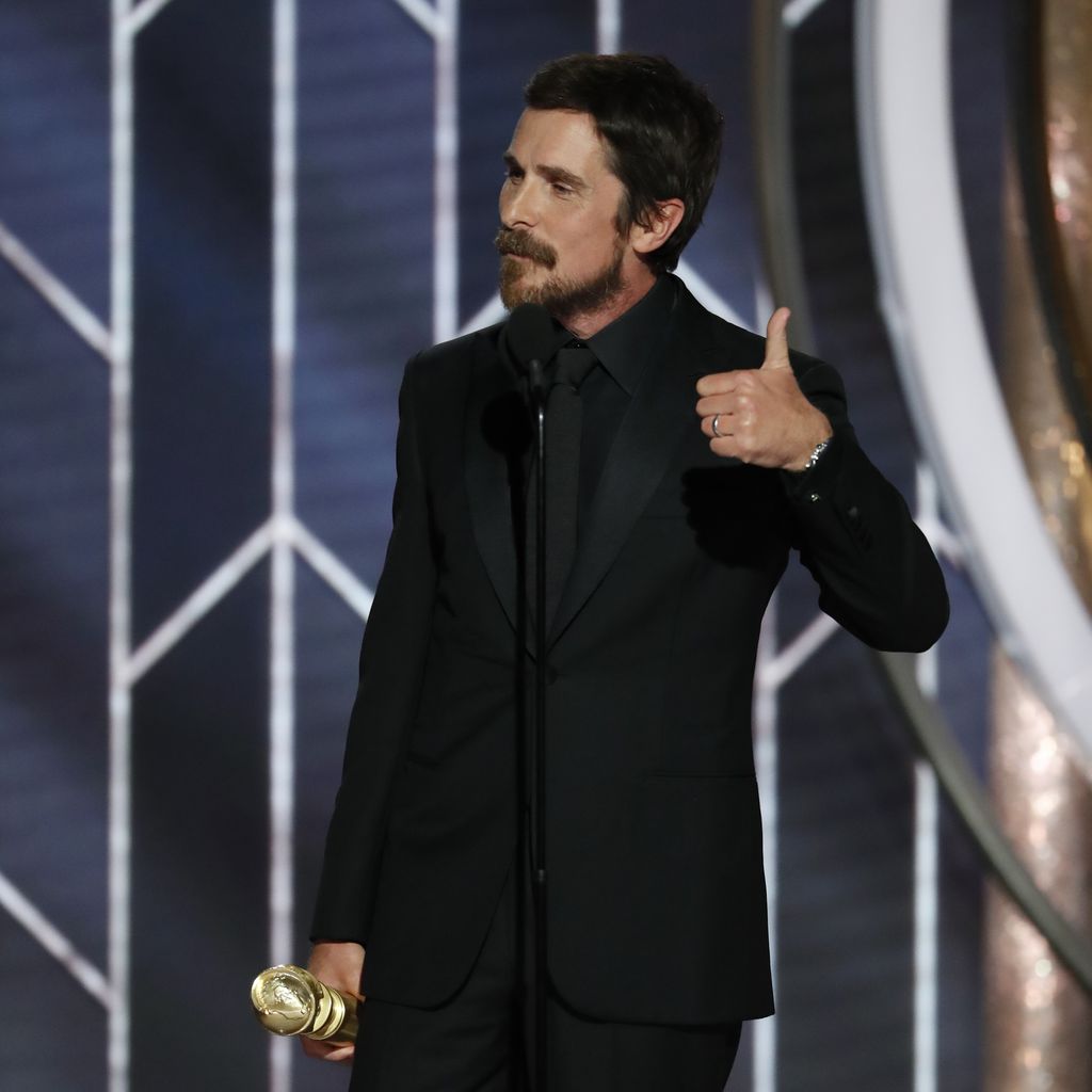 Christian Bale bei den Golden Globes 2019