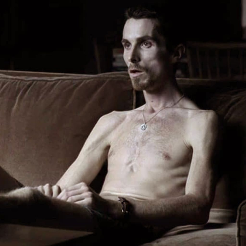 Christian Bale in "The Maschinist", 2004