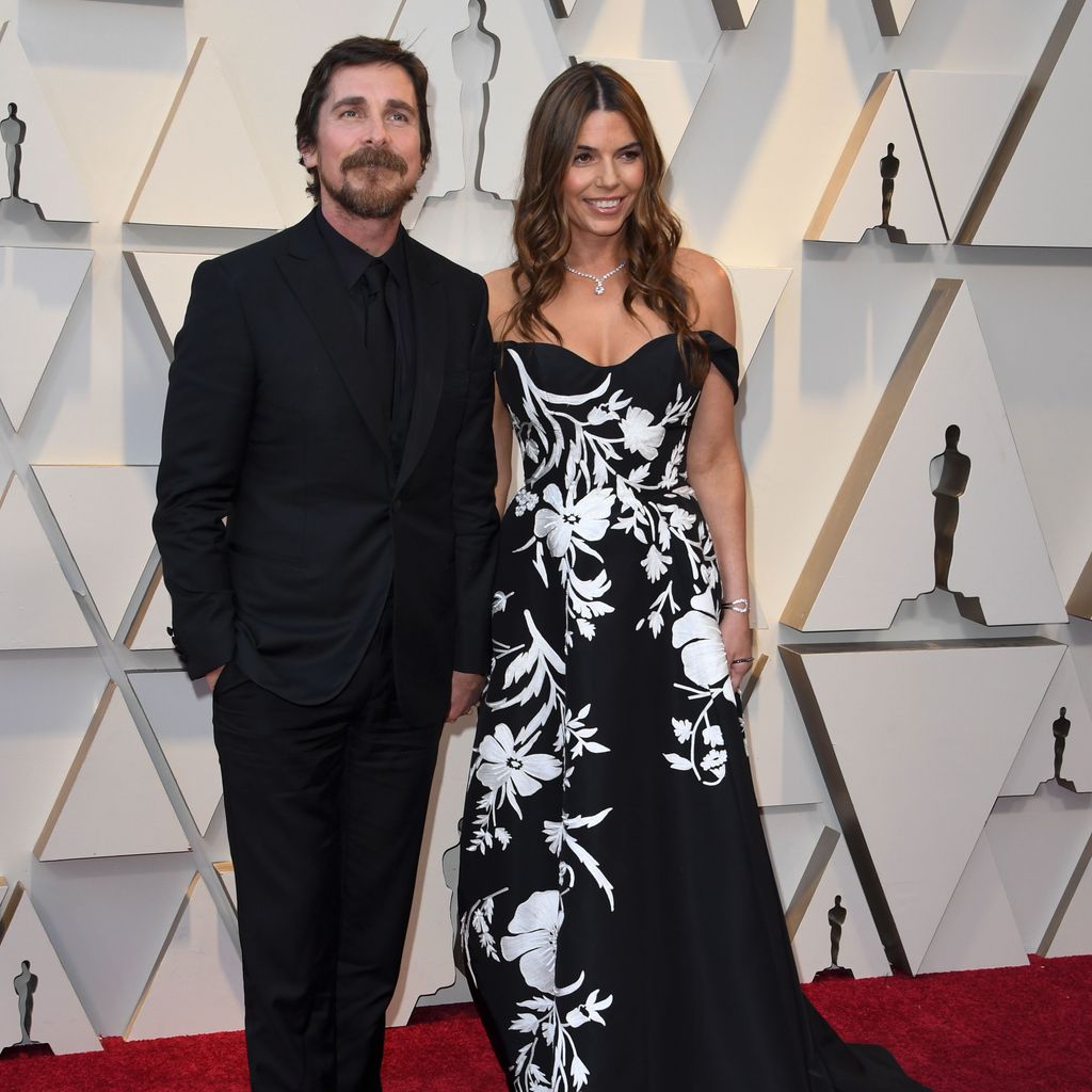 Christian Bale und Sibi Blazic bei der 91. Oscar-Verleihung