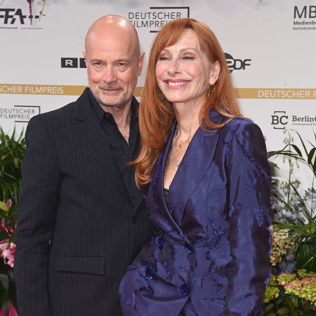 Christian Berkel und Andrea Sawatzki beim 75. Deutschen Filmpreis in Berlin