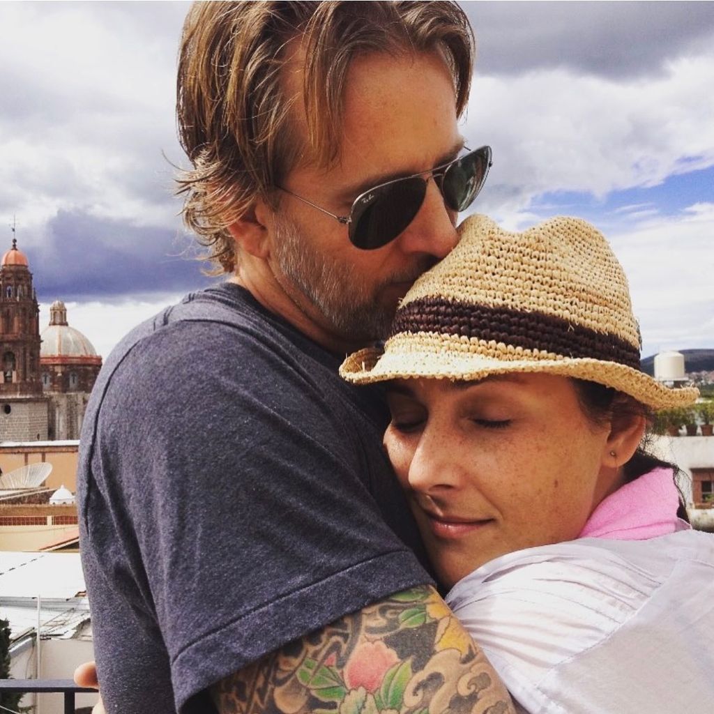 Ricki Lake (r.) mit ihrem verstorbenen Ex-Mann Christian Evans