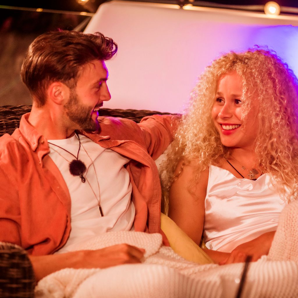 Christian Hacker und Finn Emma bei "Love Island"
